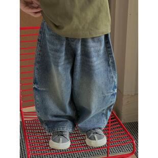 现货【覆古百搭】百搭牛仔裤~敲好穿！直筒阔腿洋气男童CU253202