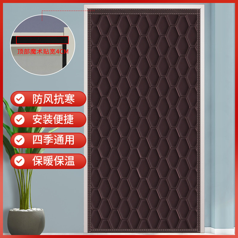 秋冬季棉门帘加厚防风保暖