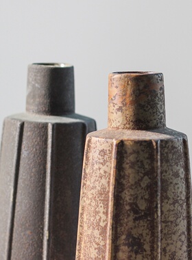 乐梦陶瓷花瓶摆件艺术复古花插客厅家居装饰INS鲜花干花现代简约