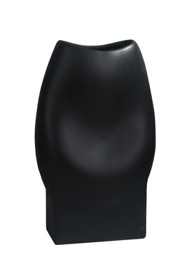 极简式家居装饰北欧风侘寂风工艺品装饰酒店园艺凹肚花瓶陶瓷摆件