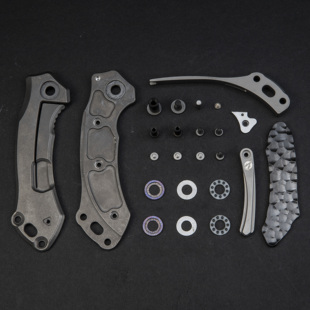Meteor流星 LORY-鹦鹉 18cm小折 掌中宝款式 钛柄锆合金贴片 EDC
