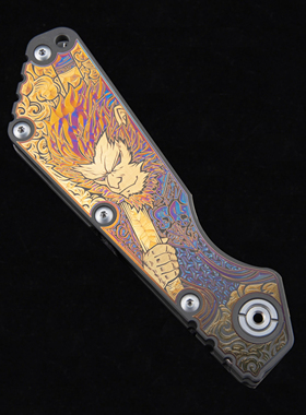 MeteorEDC挺进者SMF-MSC 二代 凹磨拉丝重折工具M390户外便携露营