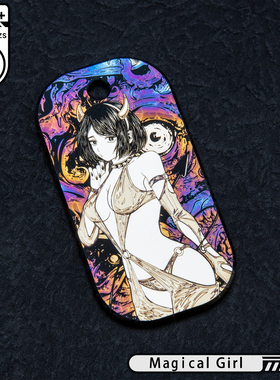 MeteorEDC 日式小折“Kazan ”设计衍生吊牌 魔女 御姐