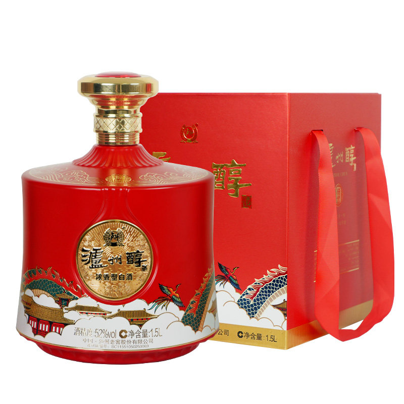 【88VIP专享】泸州老窖浓香泸州醇悦坛52度1.5L*1大坛节日婚宴酒