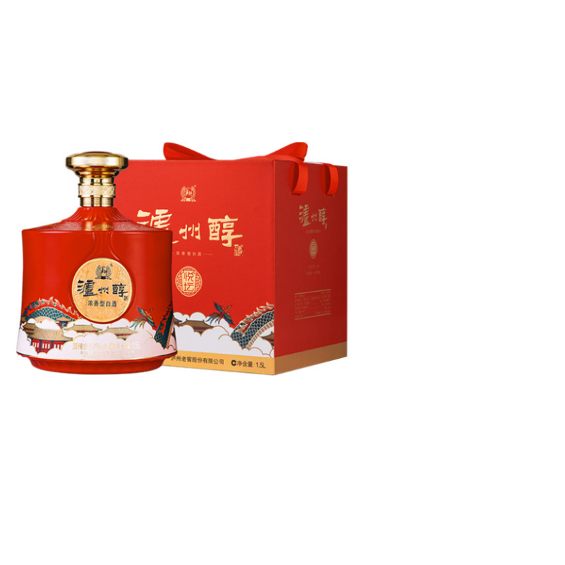 【积分加钱购】泸州老窖浓香泸州醇悦坛52度1.5L*1大坛节日婚宴酒