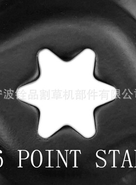 (8464-3)割草机刀片 3片装 MOWER BLADE 942-04053A(B)(C)  6花