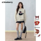 lazy 可爱提花猫咪加绒加厚毛衣女秋冬韩版 ablueberry 羊毛毛衫