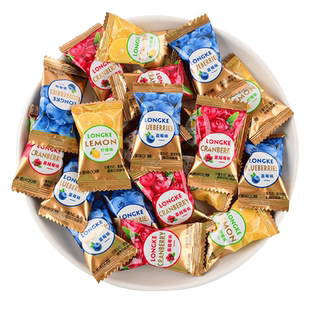 蔓越莓味软糖 结婚婚庆喜糖果味软糖年货零食婚礼橡皮糖批发