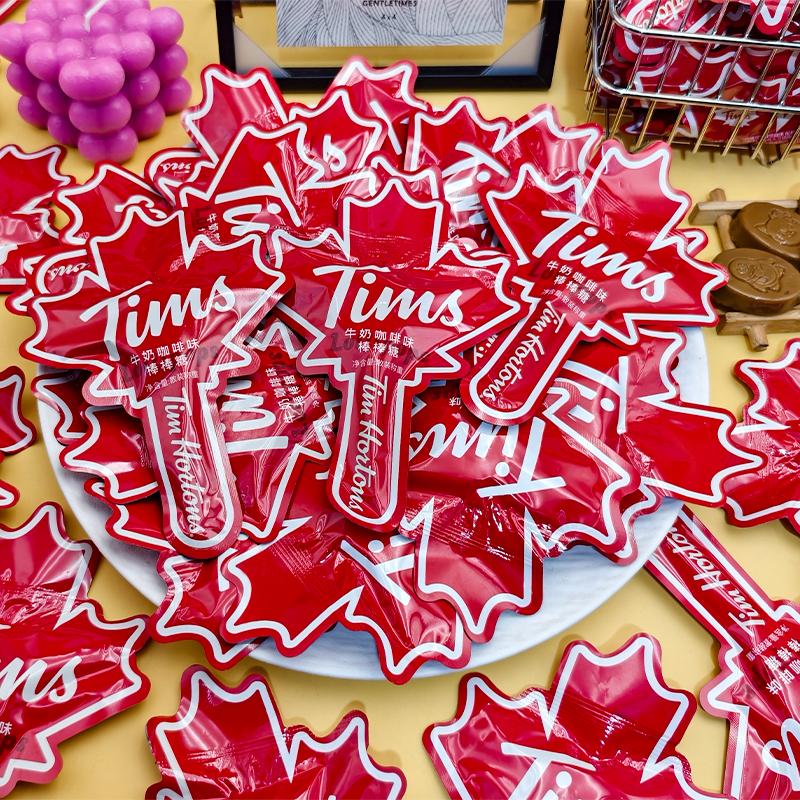 Tims高端品质品牌喜糖果咖啡牛奶棒棒糖结婚订婚批发招待糖伴手礼