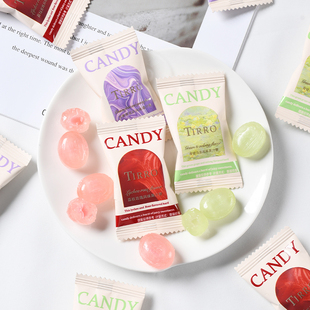 英国TIRRO果味果汁硬糖高颜值结婚订婚喜糖果招待伴手礼散装批发