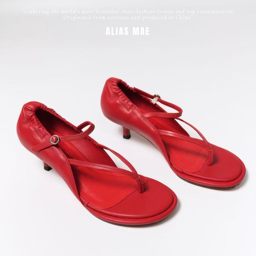 ALIASMAE夹趾高跟鞋女