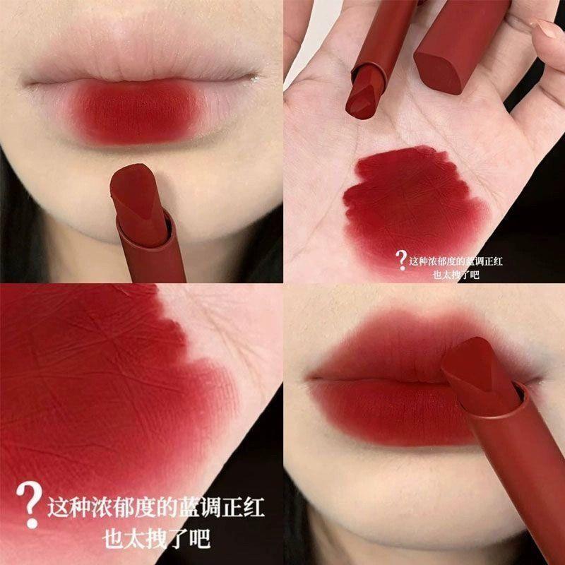 泰显白辣浓郁复古红梨色