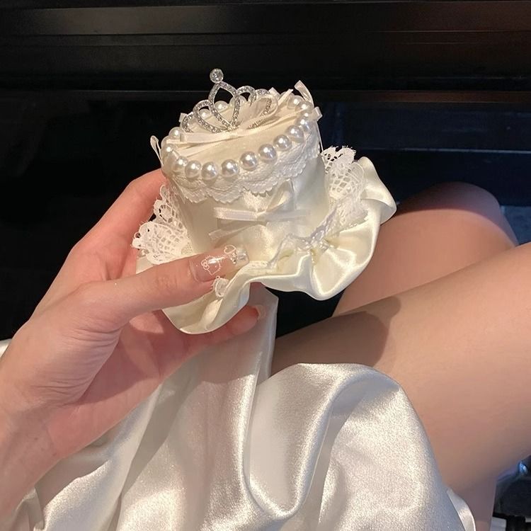 Cake少女 生日小蛋糕甜系发饰粉色帽子发箍网红派对头饰可爱头箍
