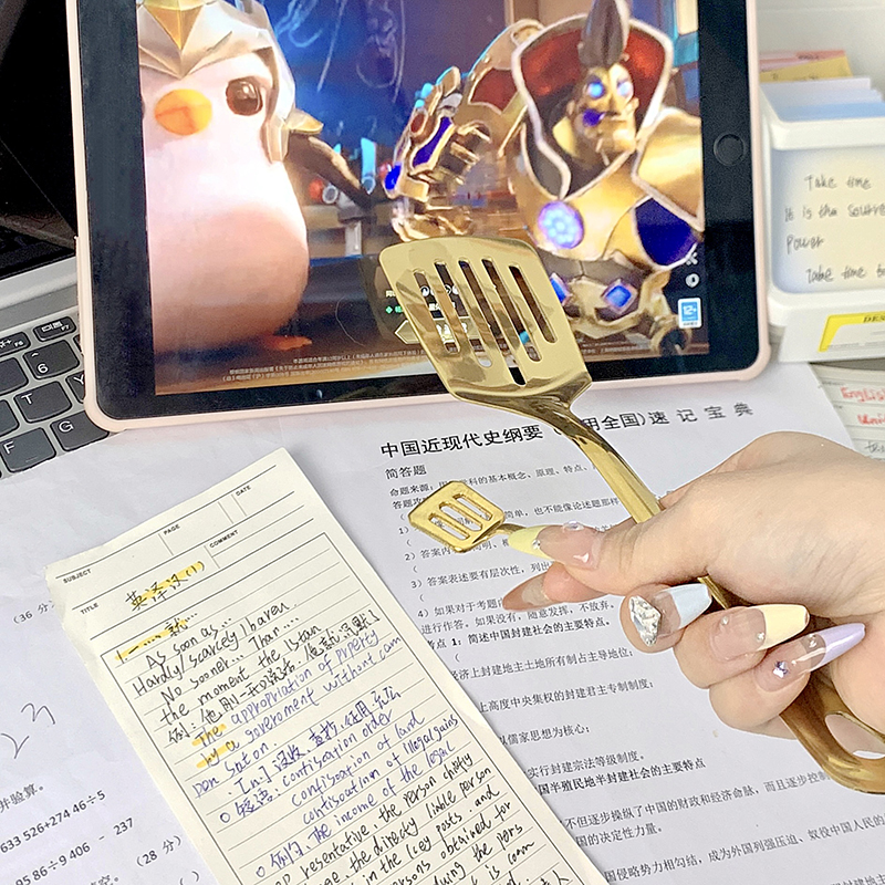 超大号金铲铲lol云顶之弈包包挂件游戏周边英雄联盟小众简约礼物