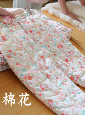 纯棉花手工棉裤女士居家外穿加厚保暖高腰保暖裤冬季裤子