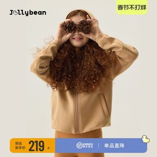 jollybean | 女童花苞外套春秋新款空气层连帽夹克衫【空气布丁】