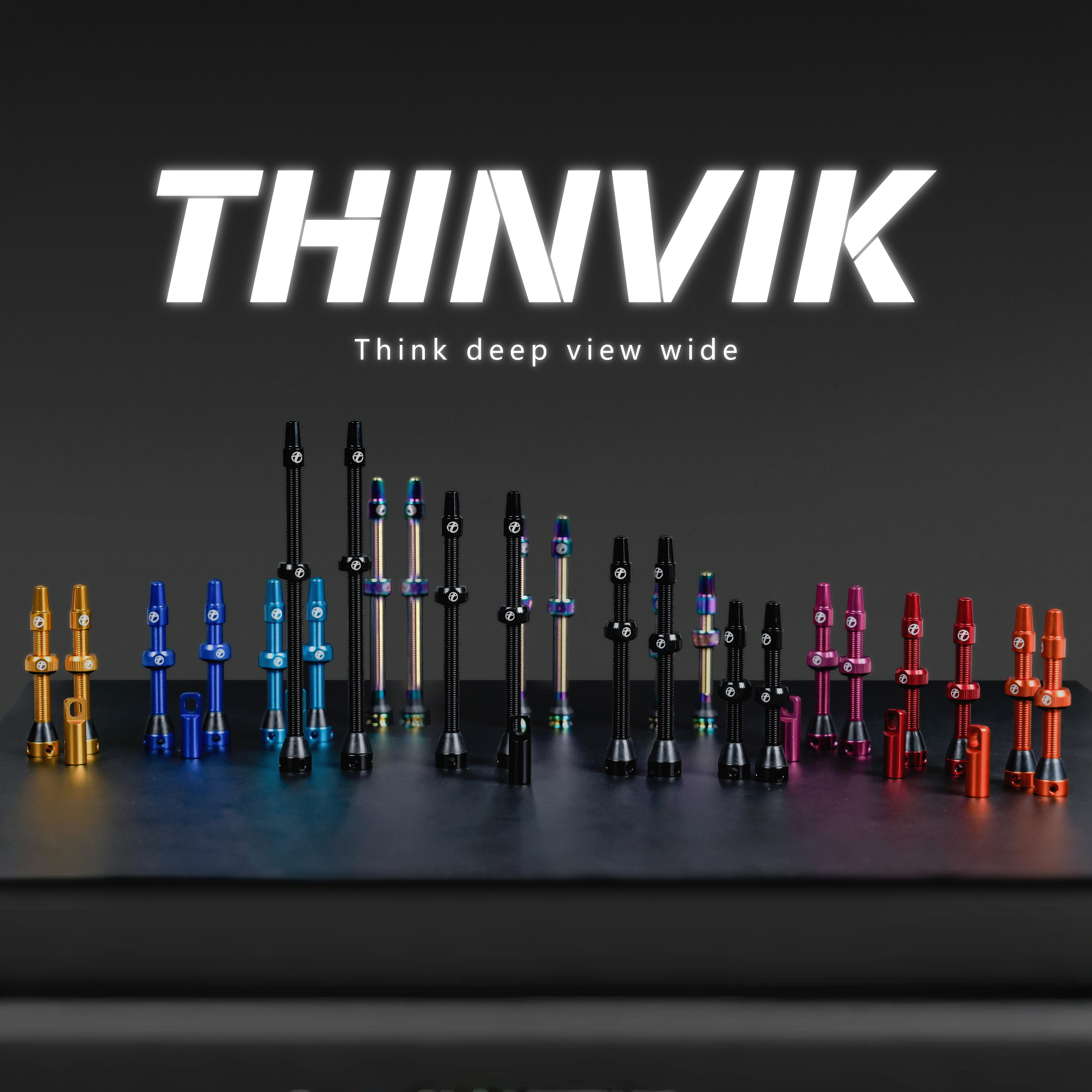 THINVIK彩色真空气嘴耐腐气密强