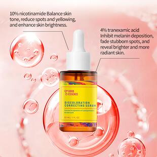 跨境Niacinamide Serum 烟酰胺精华光滑肌肤滋润水淡化黑斑修正