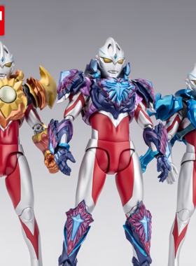 万代SHF奥特曼玩具亚刻星河皓月灼日手办终闪耀极赛罗迪迦真骨雕