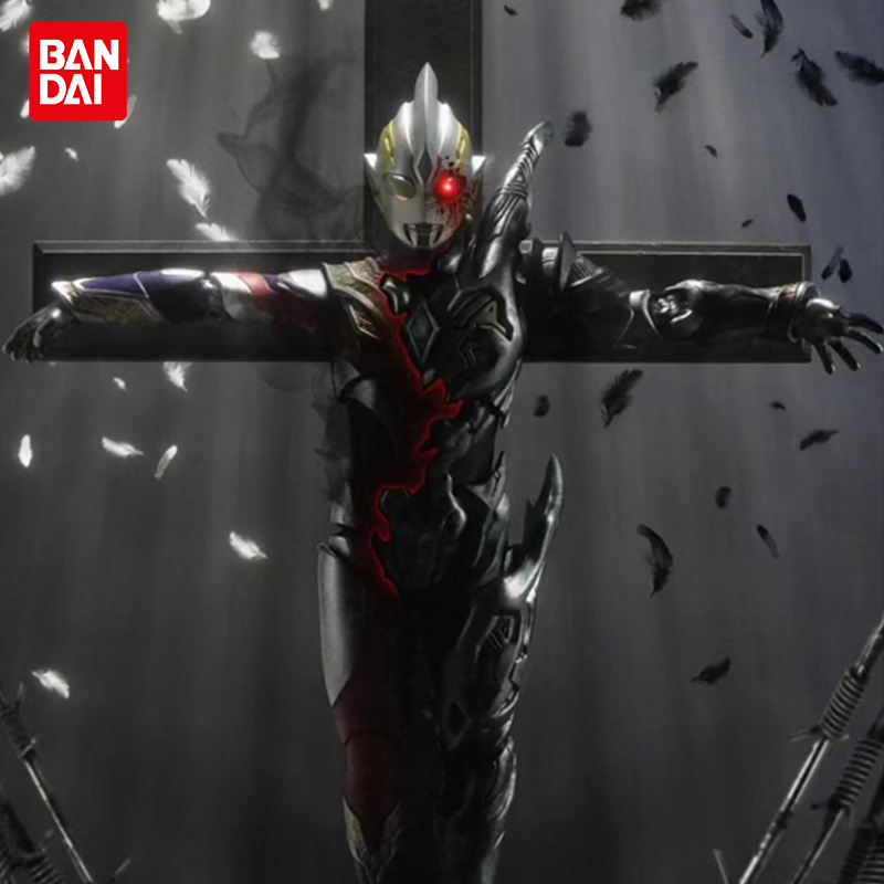 SHF万代永恒特利迦奥特手办终闪耀极赛罗迪迦可动泽塔德凯曼玩具