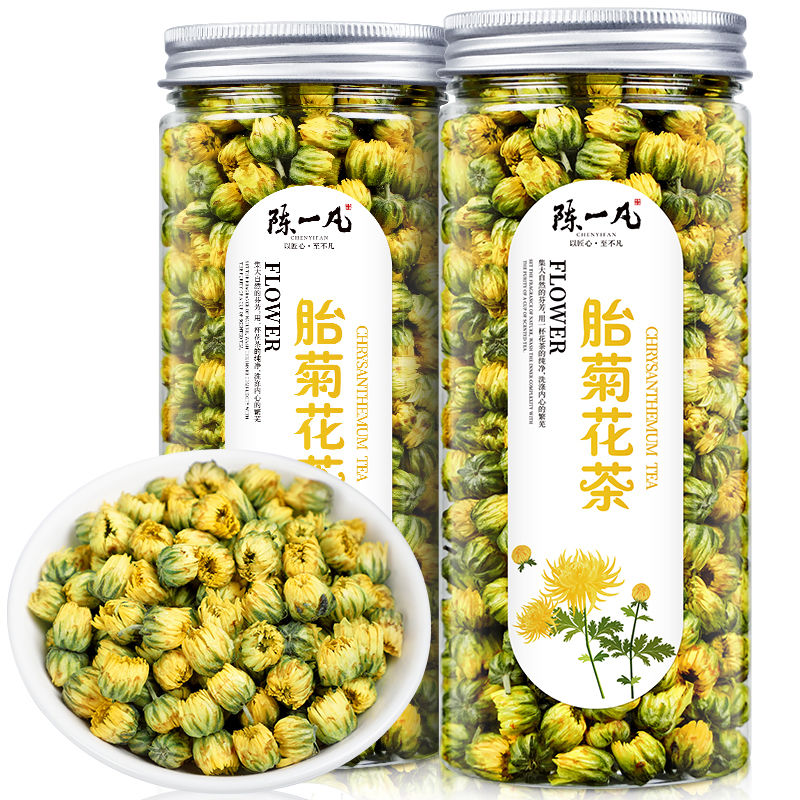 陈一凡胎菊可搭金银花清热去火