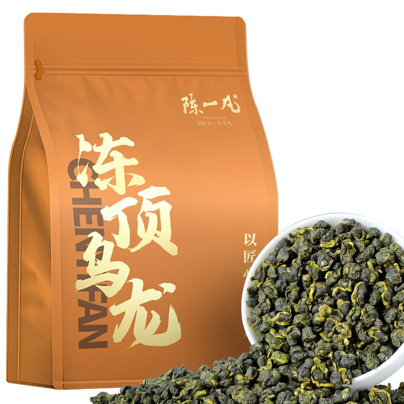 陈一凡冻顶乌龙茶叶新茶特级正宗台湾原产浓香型高山乌龙可冷泡茶