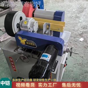 棍圆动管打磨机 全自外圆打磨光机 铁铁管zk200抛除锈机