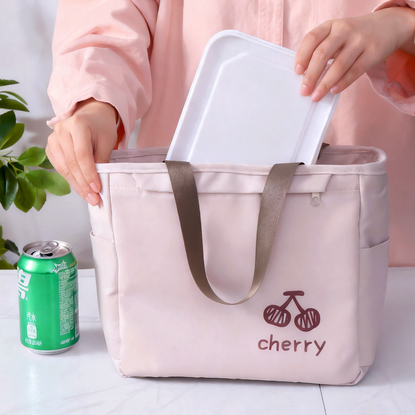 饭盒保温袋便当手提袋子加厚铝箔上班族学生高颜值带饭午餐包防水,收纳整理,饭盒袋,淘宝优惠券,粉丝福利购,淘宝优惠卷