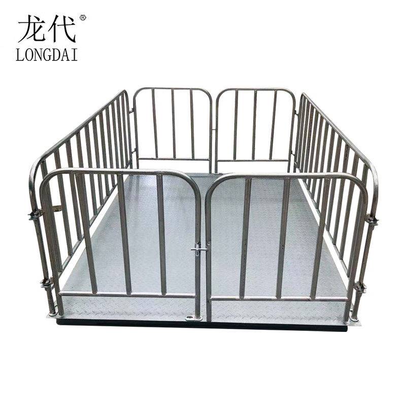 龙代longdai地(龙代电子地磅秤畜牧称猪牛秤)磅称031.5*2m(0-3