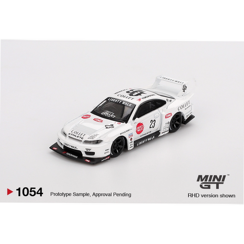MINIGT 1:64 尼桑S15 Nissan LB-Super SILVIA  1054合金汽车模型