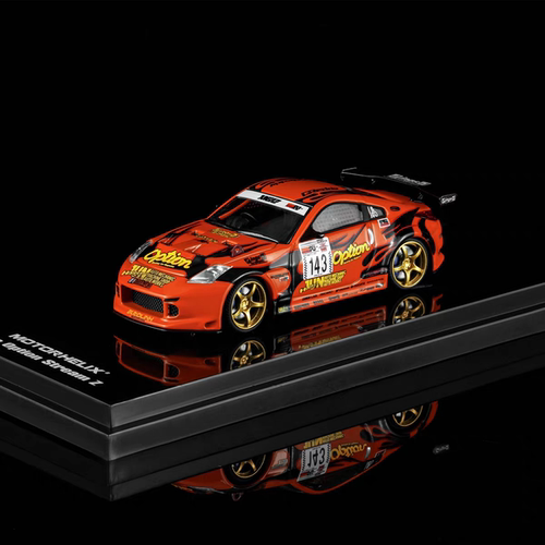 尼桑Fairlady Z 不死鸟Z33 JDM MOTORHELIX MH 1:64 合金汽车模型