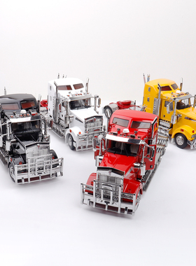 EXCLUSIVE 1:32 肯沃斯T909 Kenworth 澳洲卡车拖头 合金汽车模型
