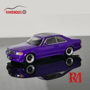 RM犀牛 奔驰Benz 560 SEC AMG 1:64 合金汽车模型