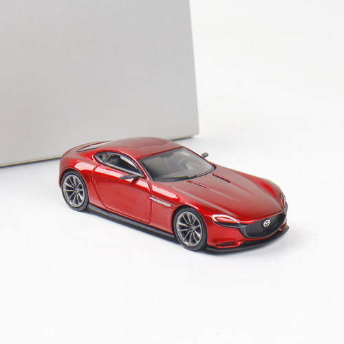 RM 1:64 马自达RX-VISION两门四门版轿跑车 仿真合金汽车模型摆件