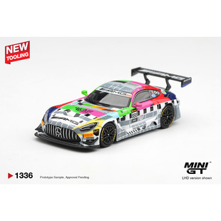 MINIGT 1:64 梅赛德斯Mercedes AMG GT3 #888 1336合金车模型收藏