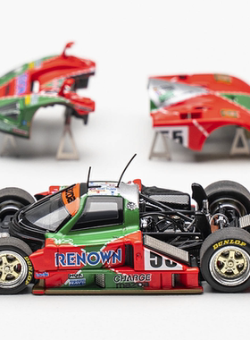 MH 1:64 马自达Mazda瑞纳Renown涂装传奇赛车787B 合金汽车模型