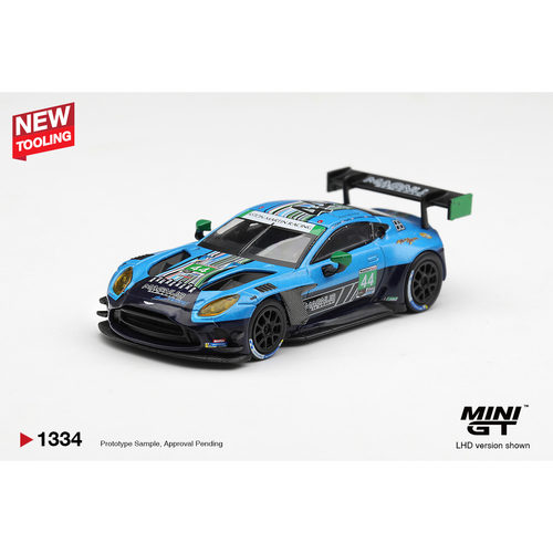 MINIGT 1:64 阿斯顿·马丁 Vantage GT3 Evo #44 1334合金车模型