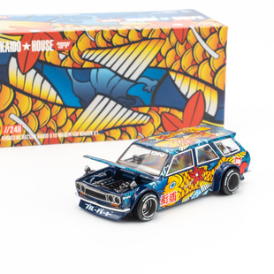 Kaido MINIGT 达特桑Datsun KAIDO 510 旅行车 1:64 合金车模型