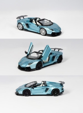 RM犀牛 1:64 兰博基尼LP700-4敞篷LBWK宽体改装 TPC 仿真汽车模型
