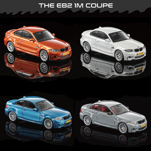 MORTAL 1:64 宝马BMW THE E82 1M Coupe 合金车模型收藏