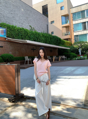 isaro uu 柔软舒适莱赛尔牛仔休闲裤~利落显瘦直筒裤长裤