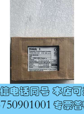 全新原装 Knick  WG 20 A2 实物照片现货 PTB 99 ATEX 2047询价