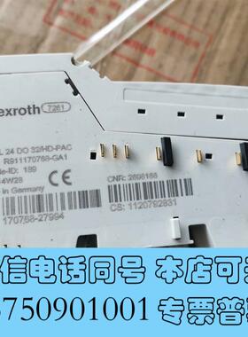 全新Rexroth力士乐R911170768-GA1模块,R-I需询价