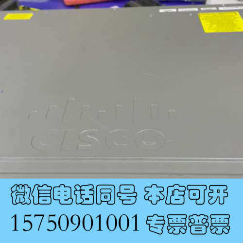 全新思科WS-C3850-24T-E原装二手，单电测试完好询价