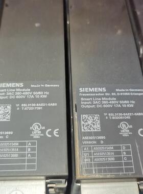 全新6SL3130-6AE21-0AB010kw电源模块s需询价
