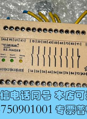 全新RIESE安全继电器RS-NAGX8AR.9618.需询价