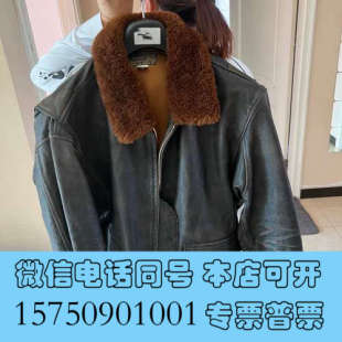 瘦了穿不了了 全新拉夫劳伦 xl码 G1飞行夹克 买来就询 rrl