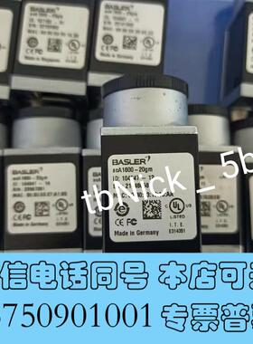 全新BASLERacA1600-20gm工业相机议需询价