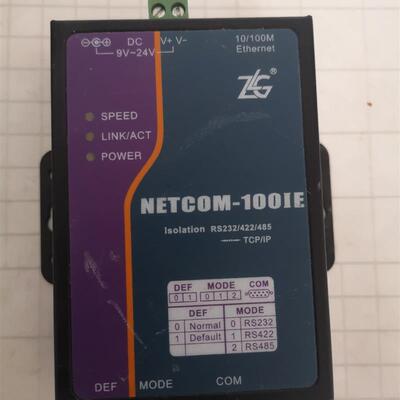 全新ZLG周立功致远电子高性能工业级串口服务器NETCOM系需询价