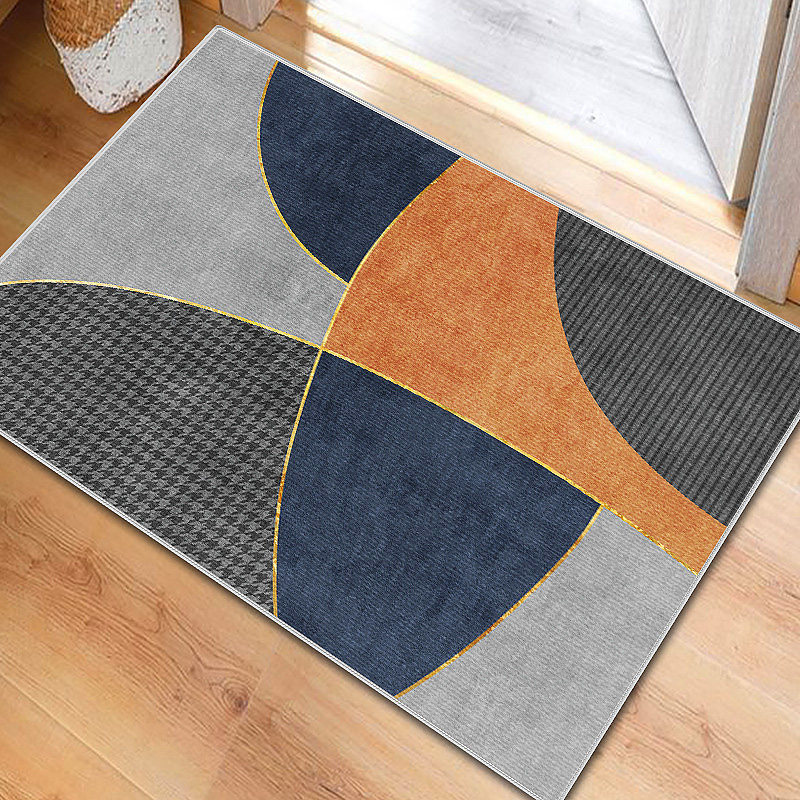 水晶绒地毯进门口地垫脚垫玄关地毯可裁剪入户门垫吸水防滑垫室外